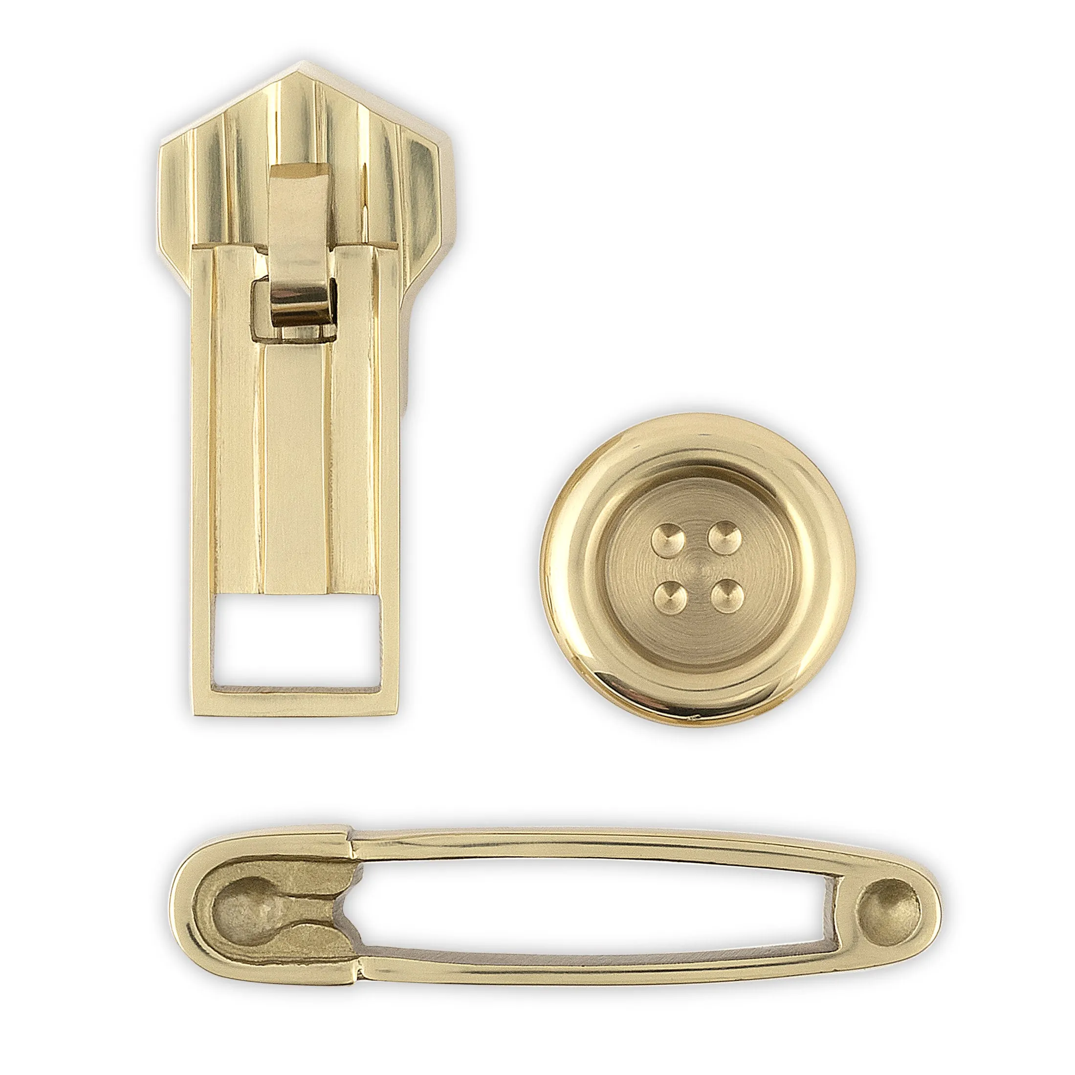 Brass Safety Pin Pull