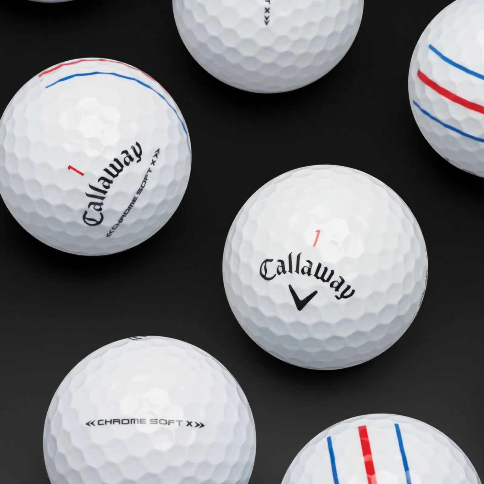 Callaway Chrome Soft X 22 Triple Track Golf Balls 12pk White