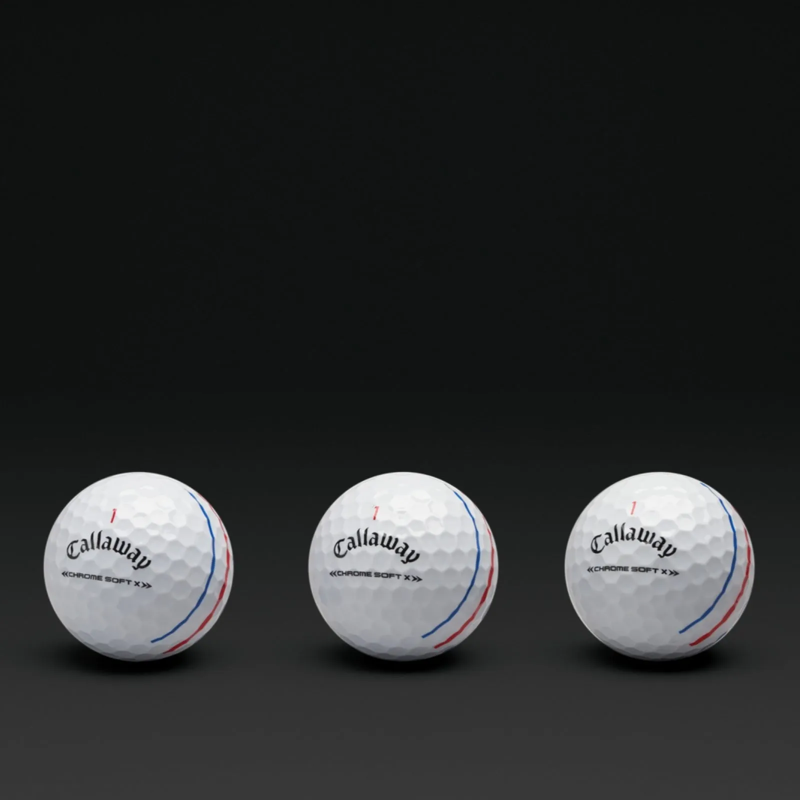 Callaway Chrome Soft X 22 Triple Track Golf Balls 12pk White