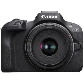 Canon EOS R100 RF-S18-45mm F4.5-6.3 IS STM 24.1-MP Mirrorless Camera EOS R100 18-45mm STM KIT