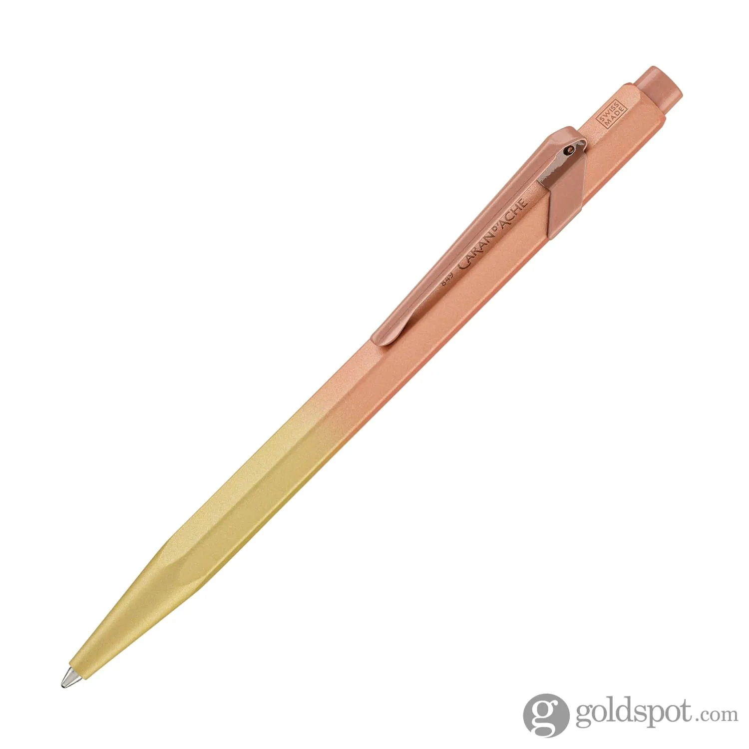 Caran d'Ache 849 Claim Your Style Ballpoint Pen in Sunstone Pink - Limited Edition 5