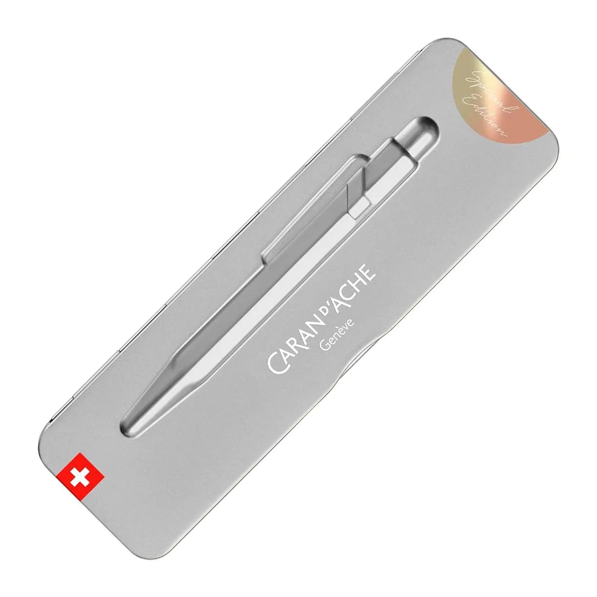 Caran d'Ache 849 Claim Your Style Ballpoint Pen in Sunstone Pink - Limited Edition 5