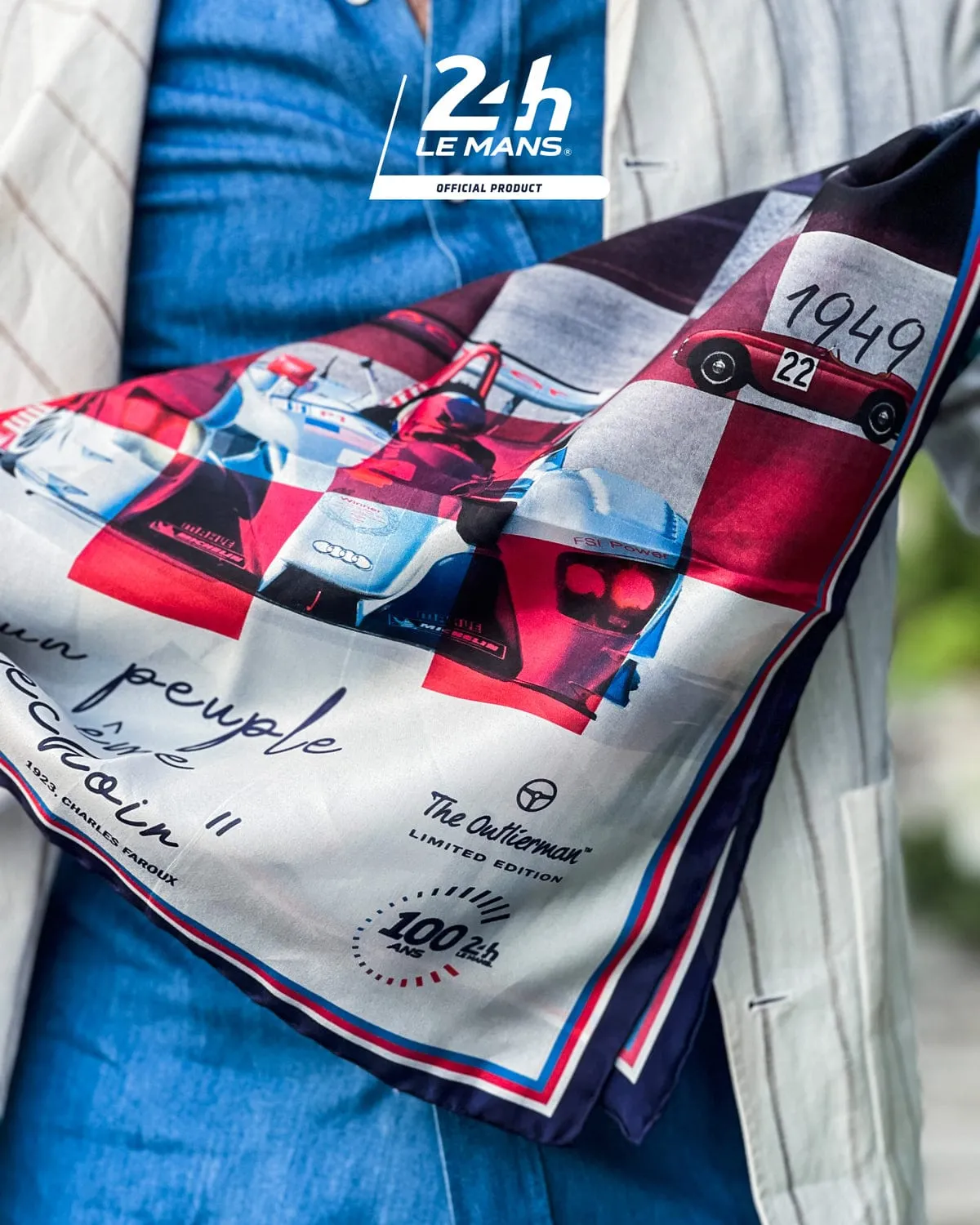 CENTENARY | 24 Hours of Le Mans - Silk Scarf