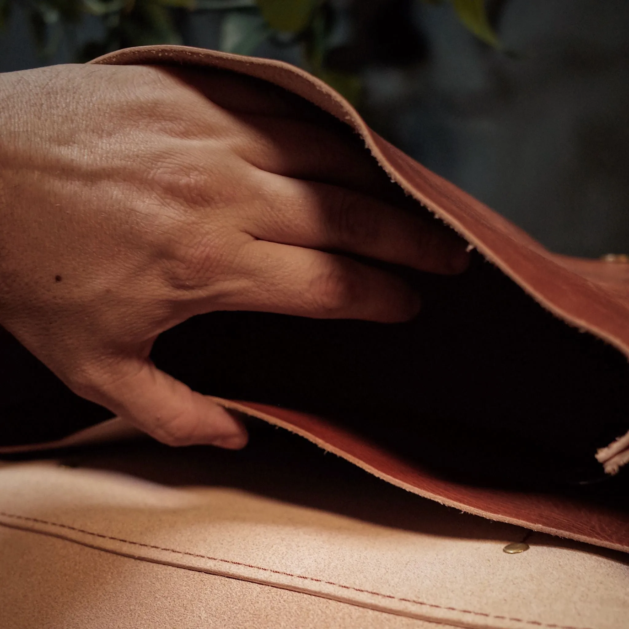Champlain Leather Satchel – English Tan Edition