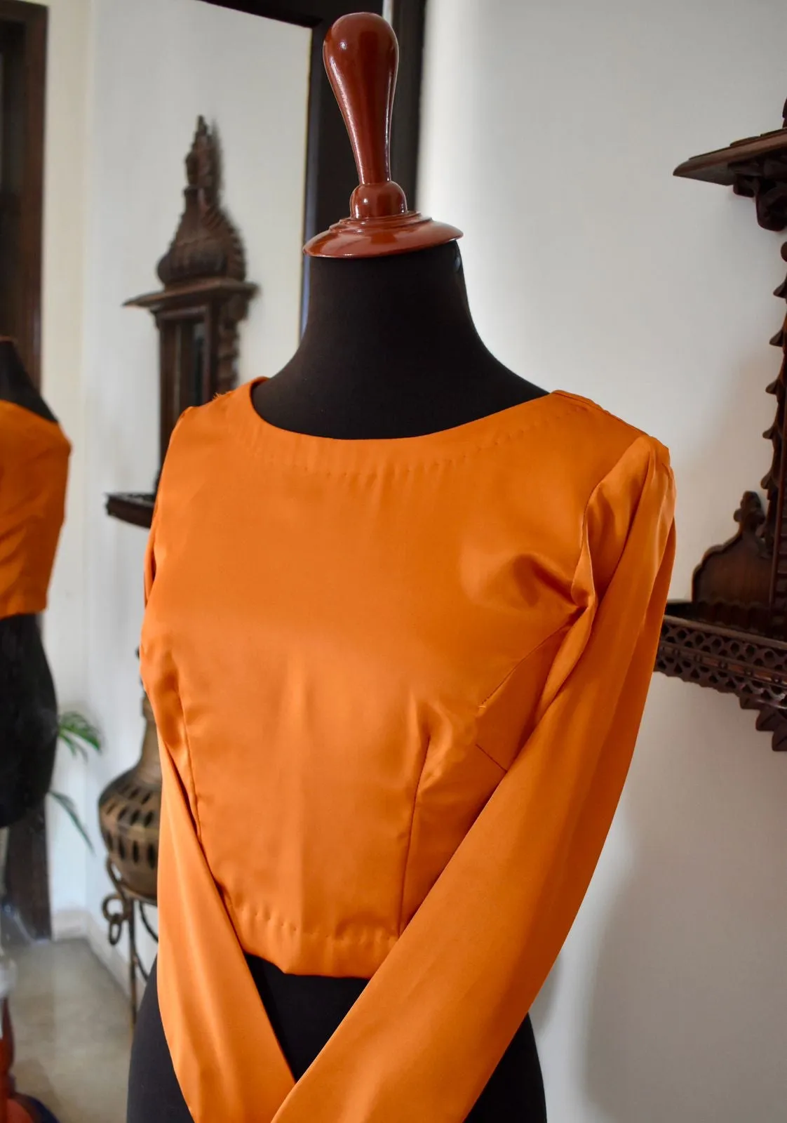 Charmeuse Silk: Orange Dream