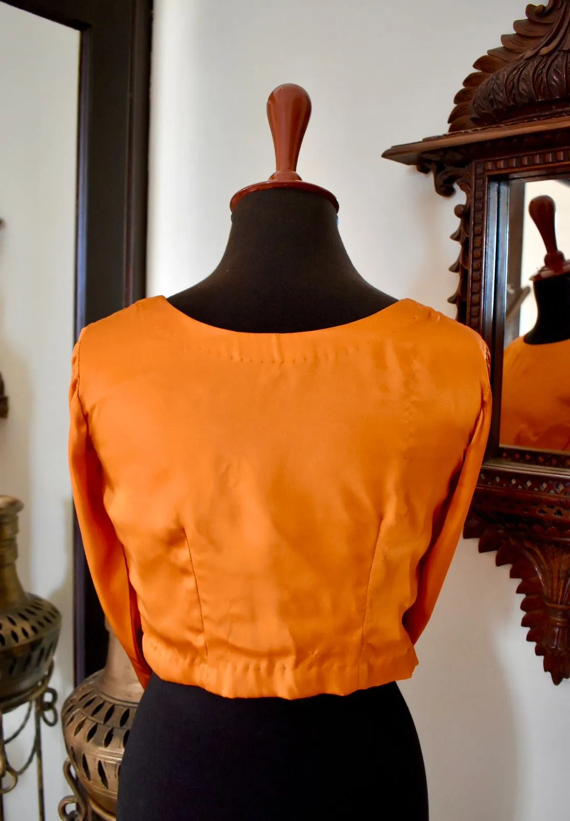 Charmeuse Silk: Orange Dream