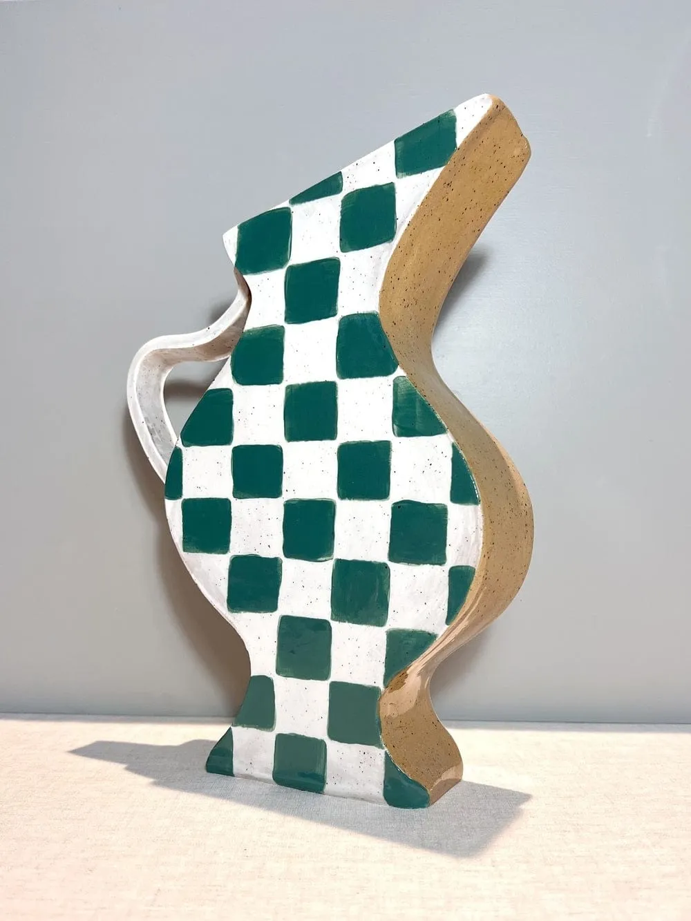 Chequerboard In Green
