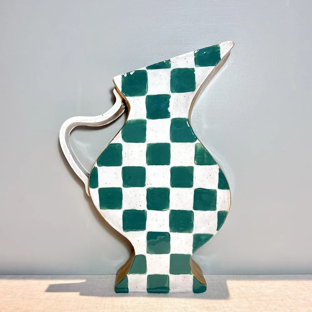 Chequerboard In Green