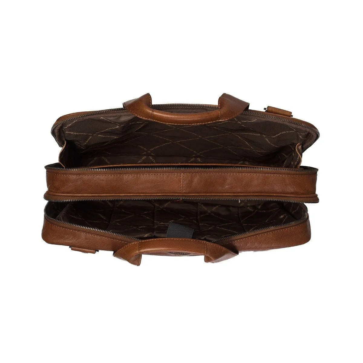 Chesterfield Manuel Leather Laptop Bag | Cognac