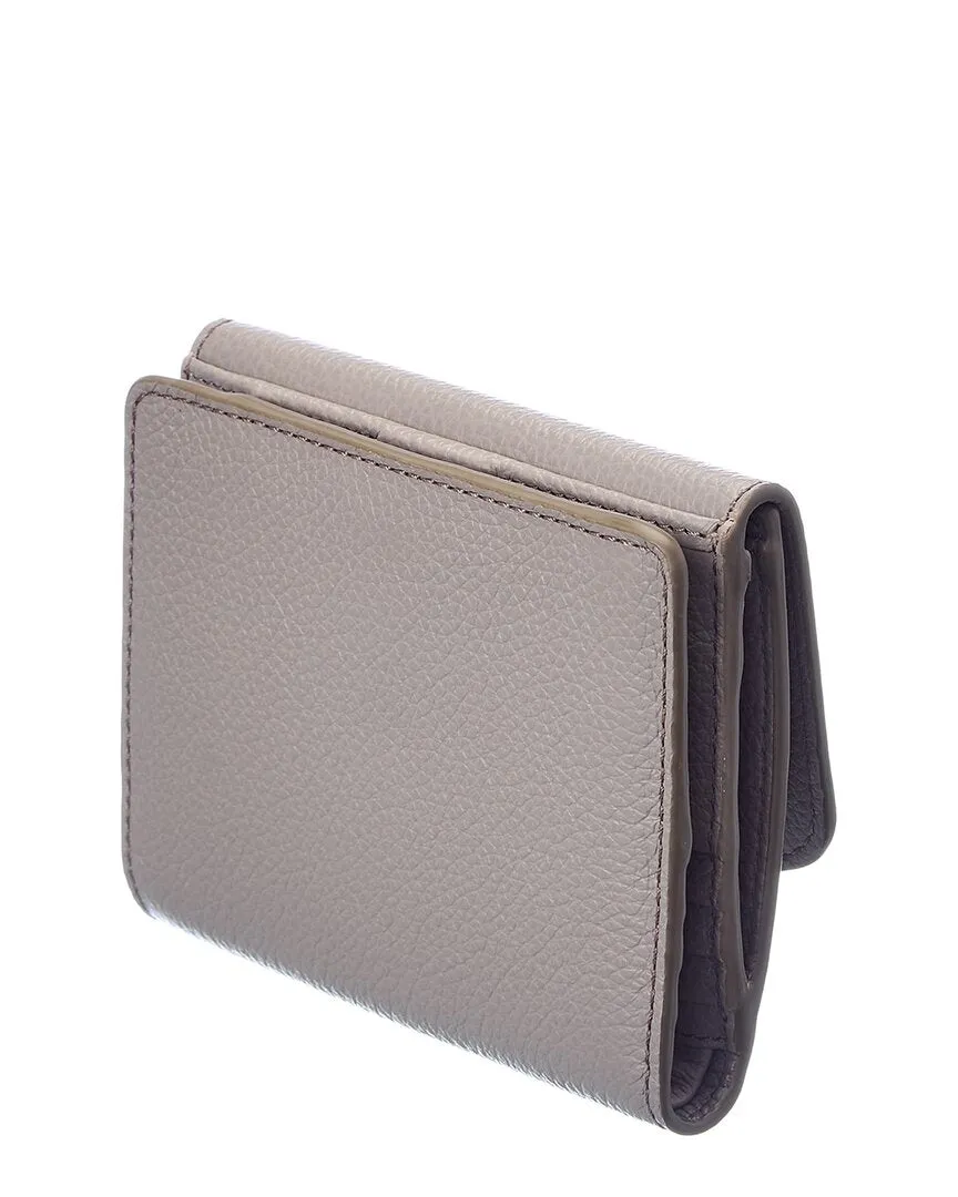 Chloé Marcie Leather French Wallet