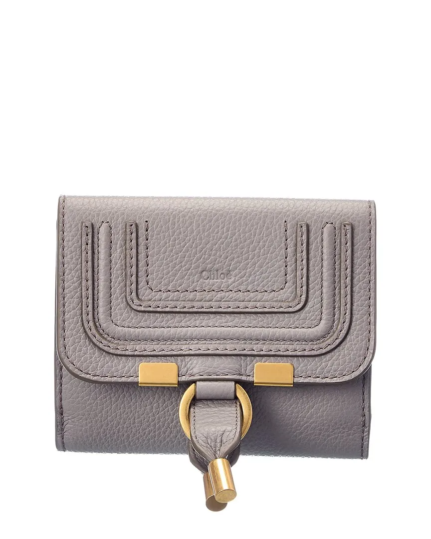 Chloé Marcie Leather French Wallet