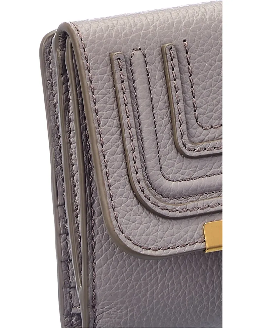 Chloé Marcie Leather French Wallet