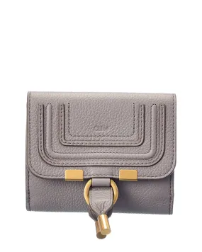 Chloé Marcie Leather French Wallet