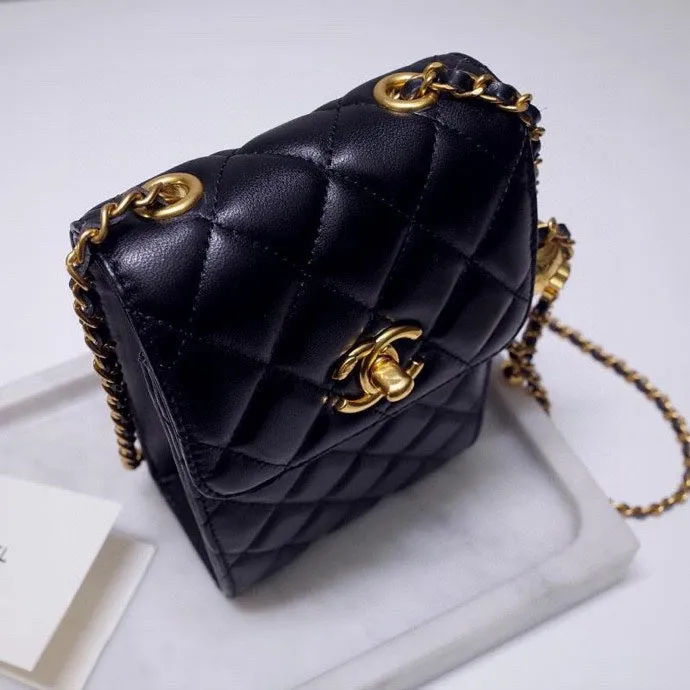 CHLQuilted Phone Holder Bag For Women 11cm/4.3in