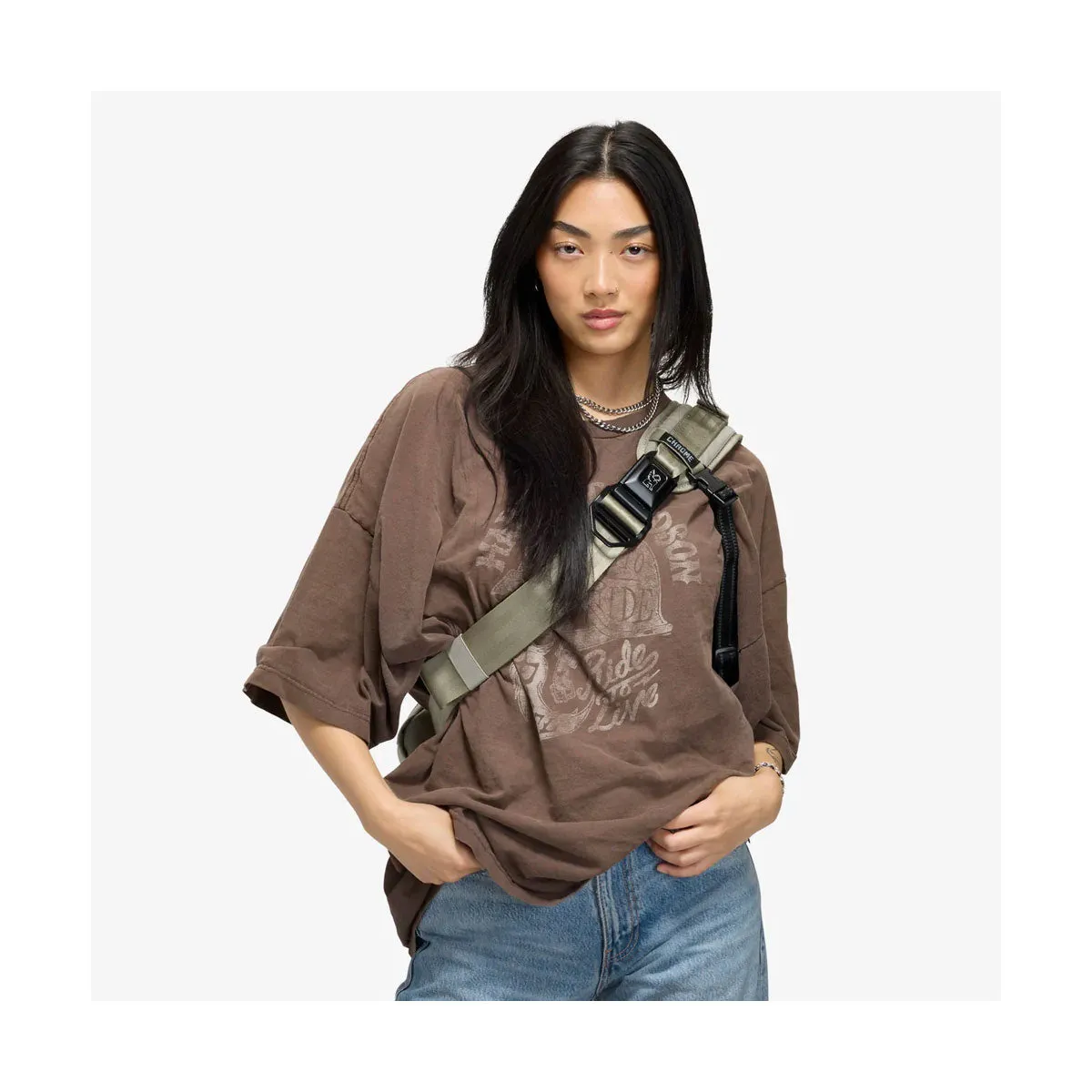 Chrome Industries : Kadet Sling Bag 9L : Black XRF