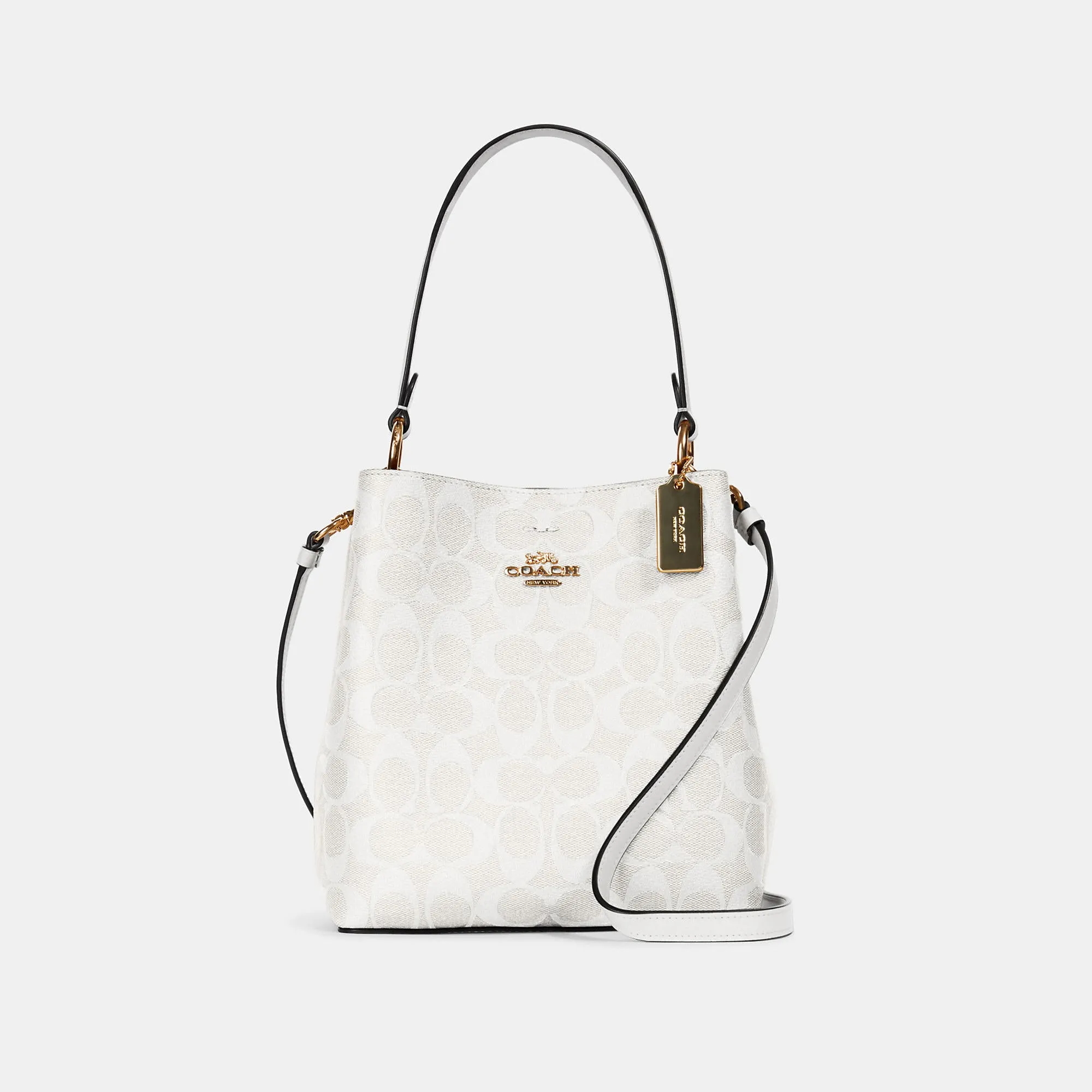 COACH Small Town Bucket Bag In Signature Canvas