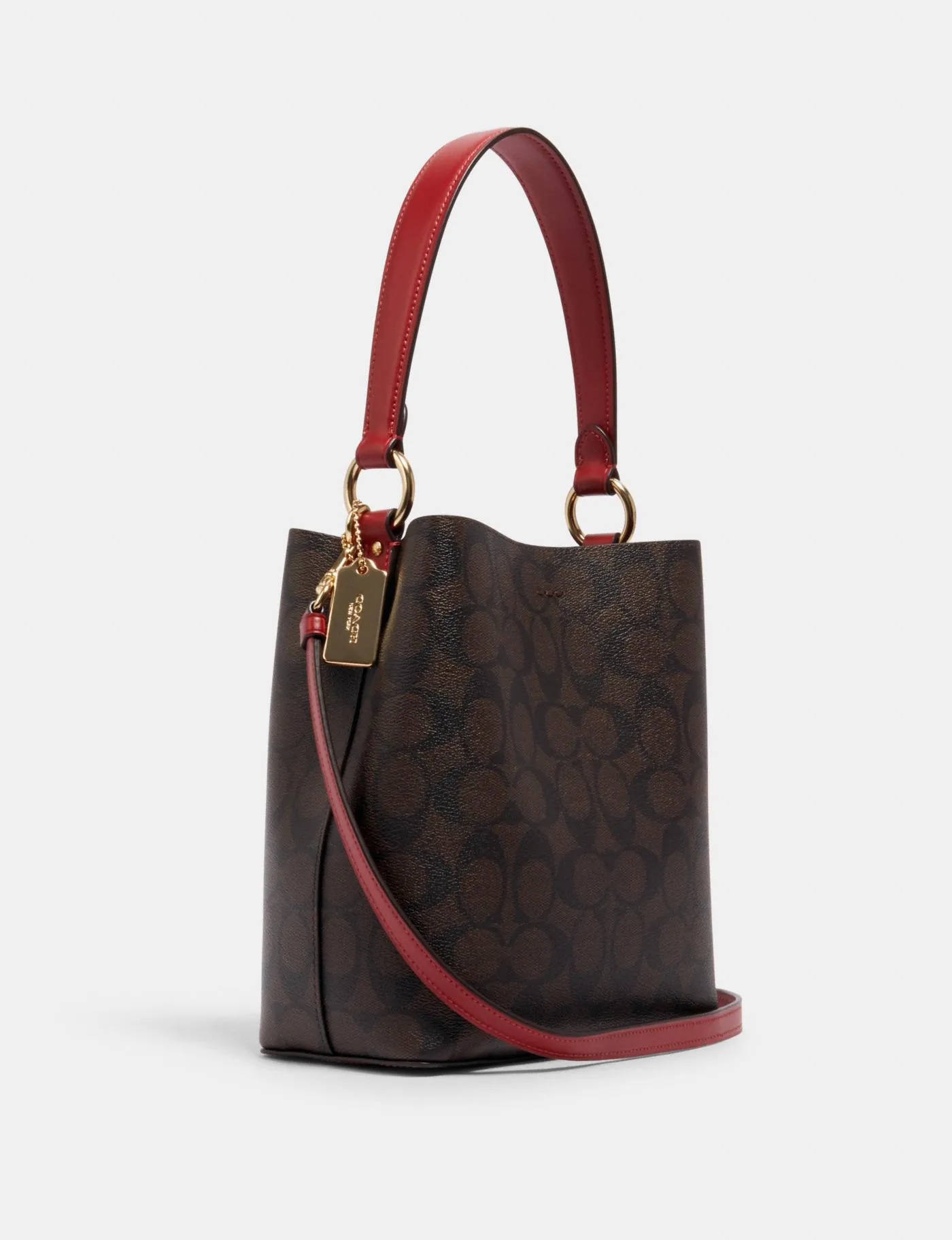 COACH Small Town Bucket Bag In Signature Canvas