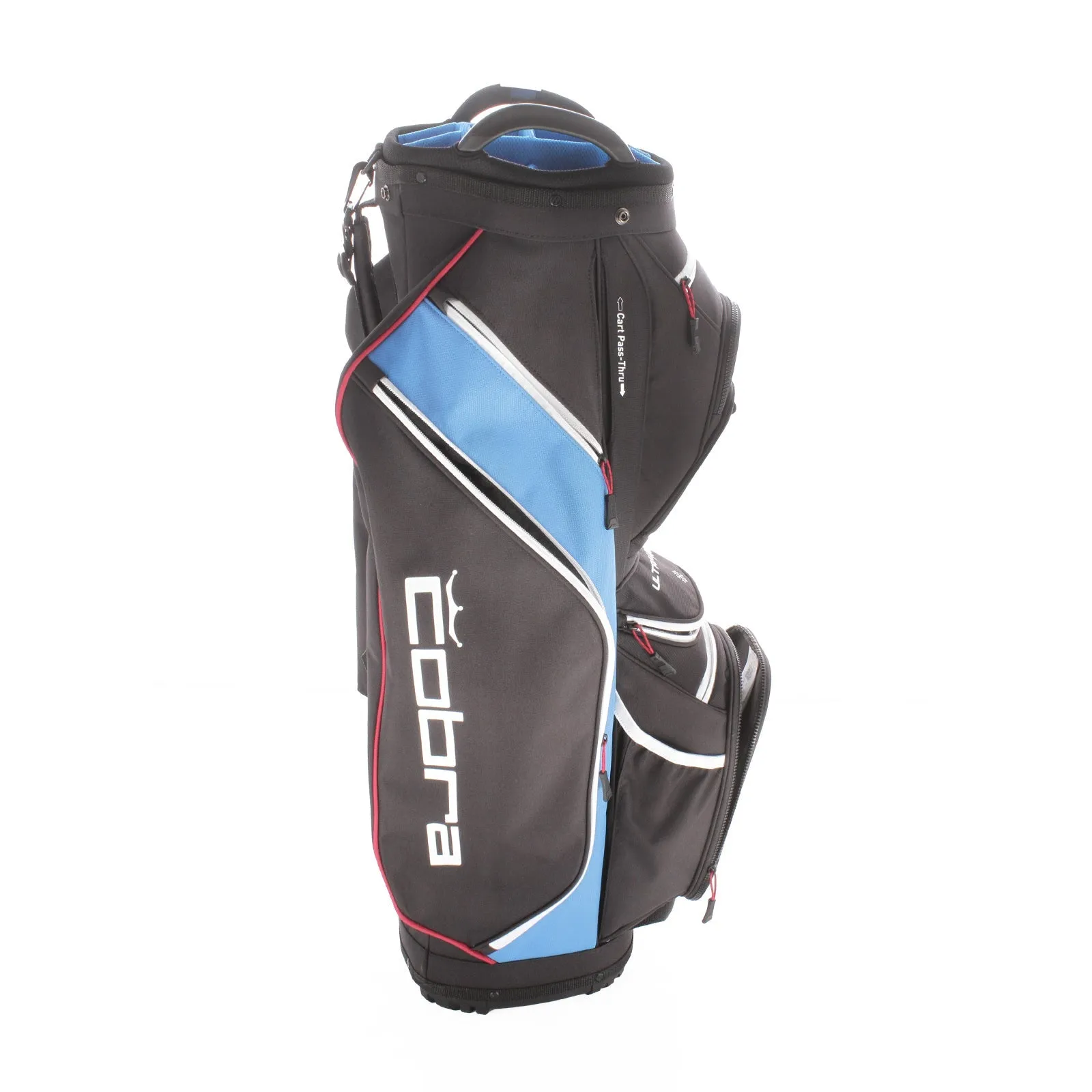 Cobra Ultralight Pro Cart Bag - Black/Blue/White