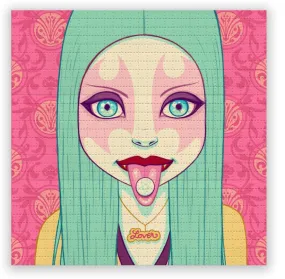 Communion Blotter Paper Archival Print by Tara McPherson