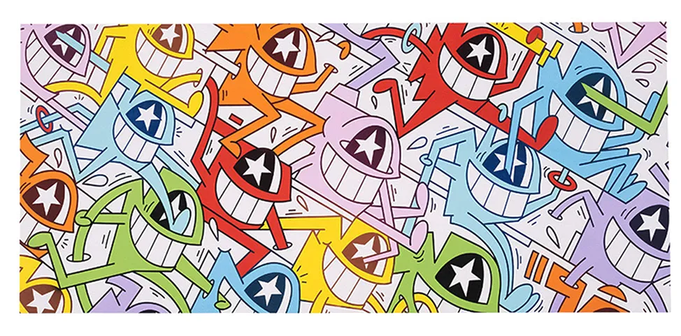 Connectats A Barcelona Archival Print by El Pez