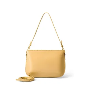 Convertible Leather Shoulder Bag
