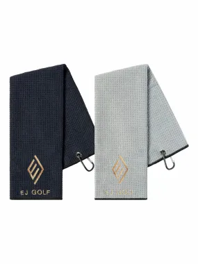Cotton Hooked Waffle Golf Towel