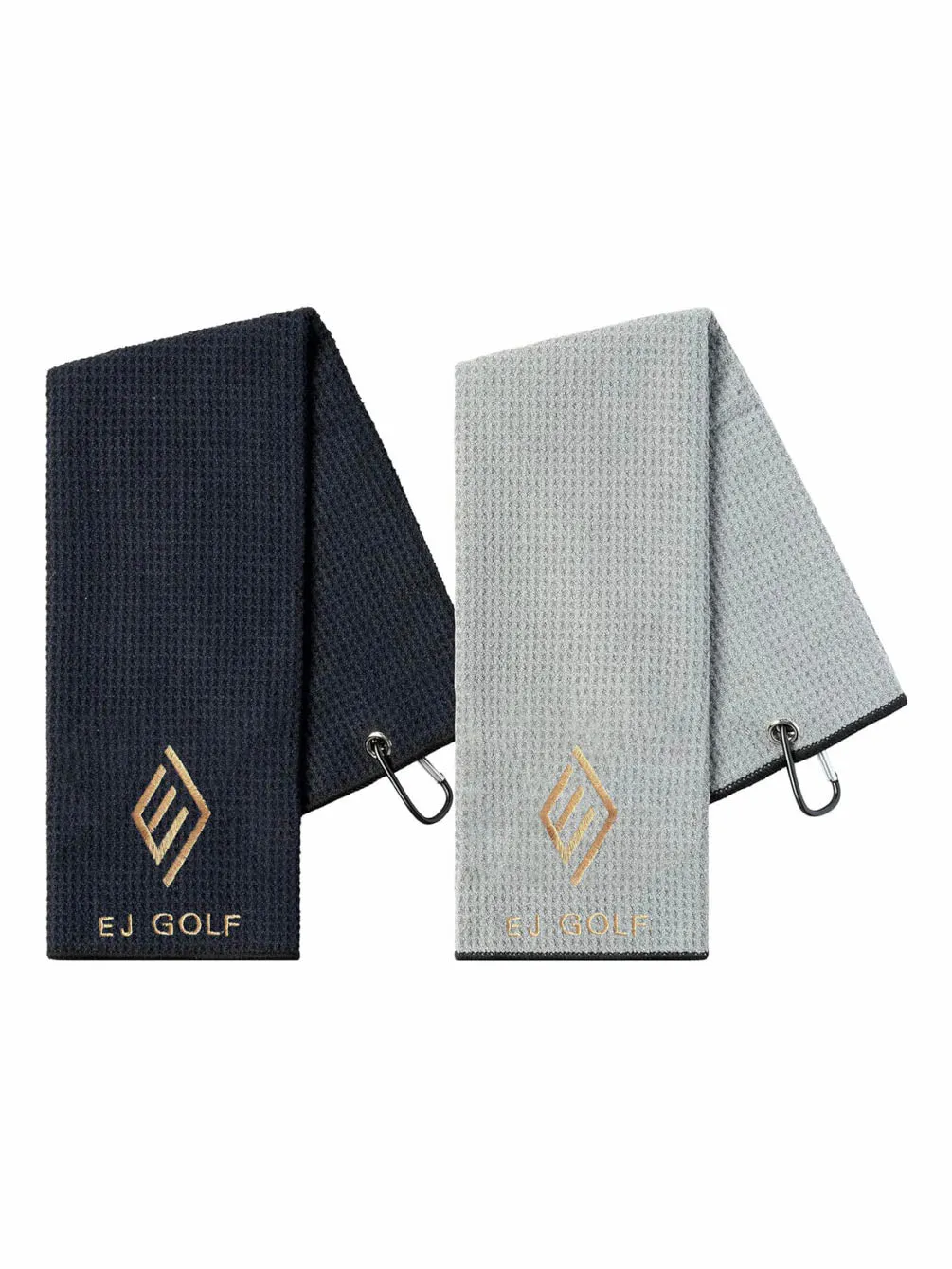 Cotton Hooked Waffle Golf Towel