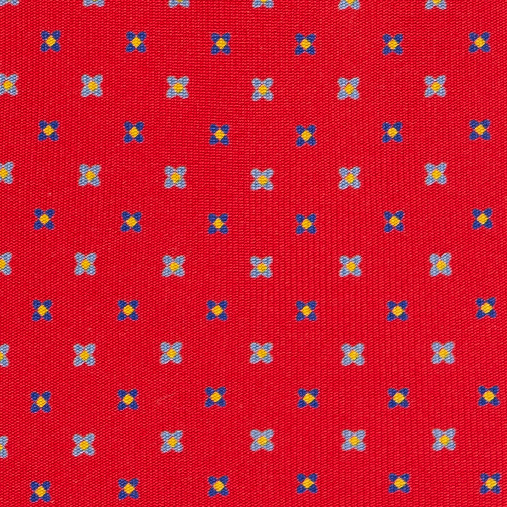 Cravatta in Seta -  RED PATTERNS RIVIERA DI CHIAIA