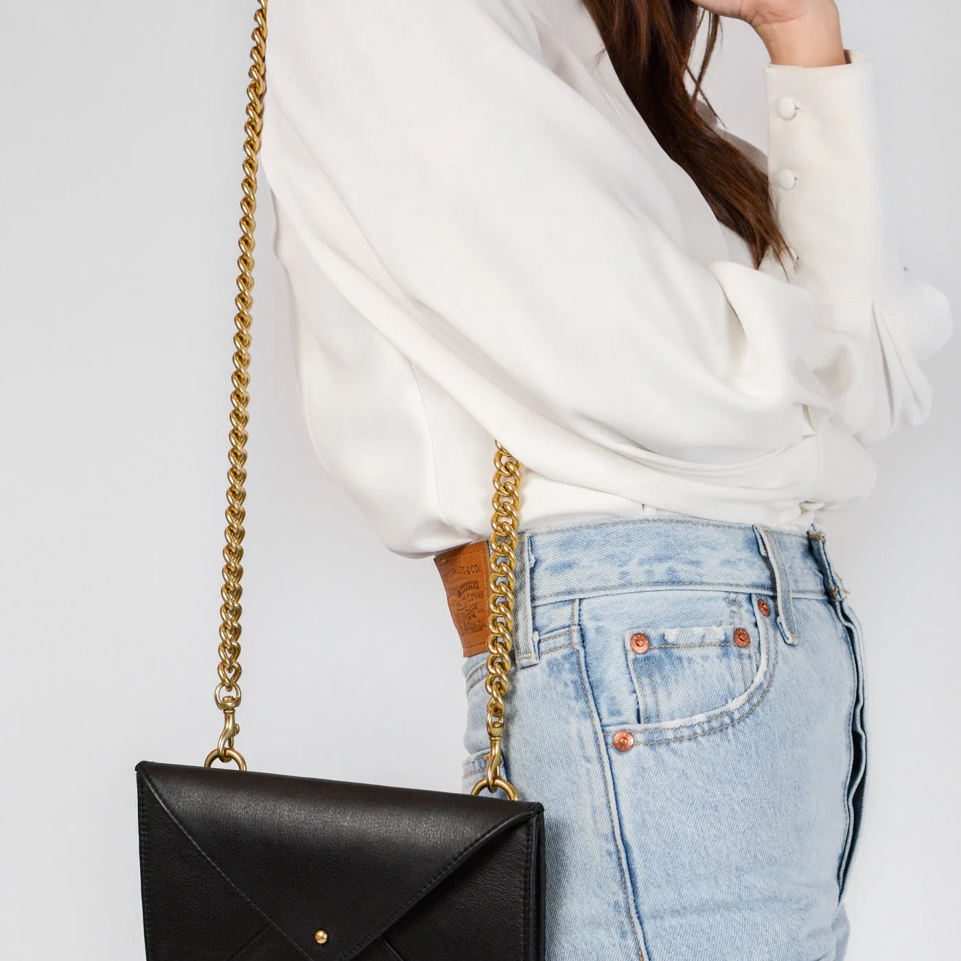 Cuban Chain Bag Strap