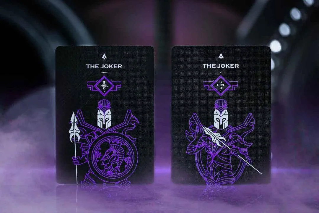 Damaged - Shield Playing Cards Deluxe Edition by Card Mafia