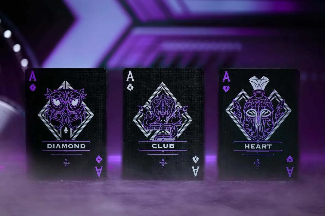 Damaged - Shield Playing Cards Deluxe Edition by Card Mafia