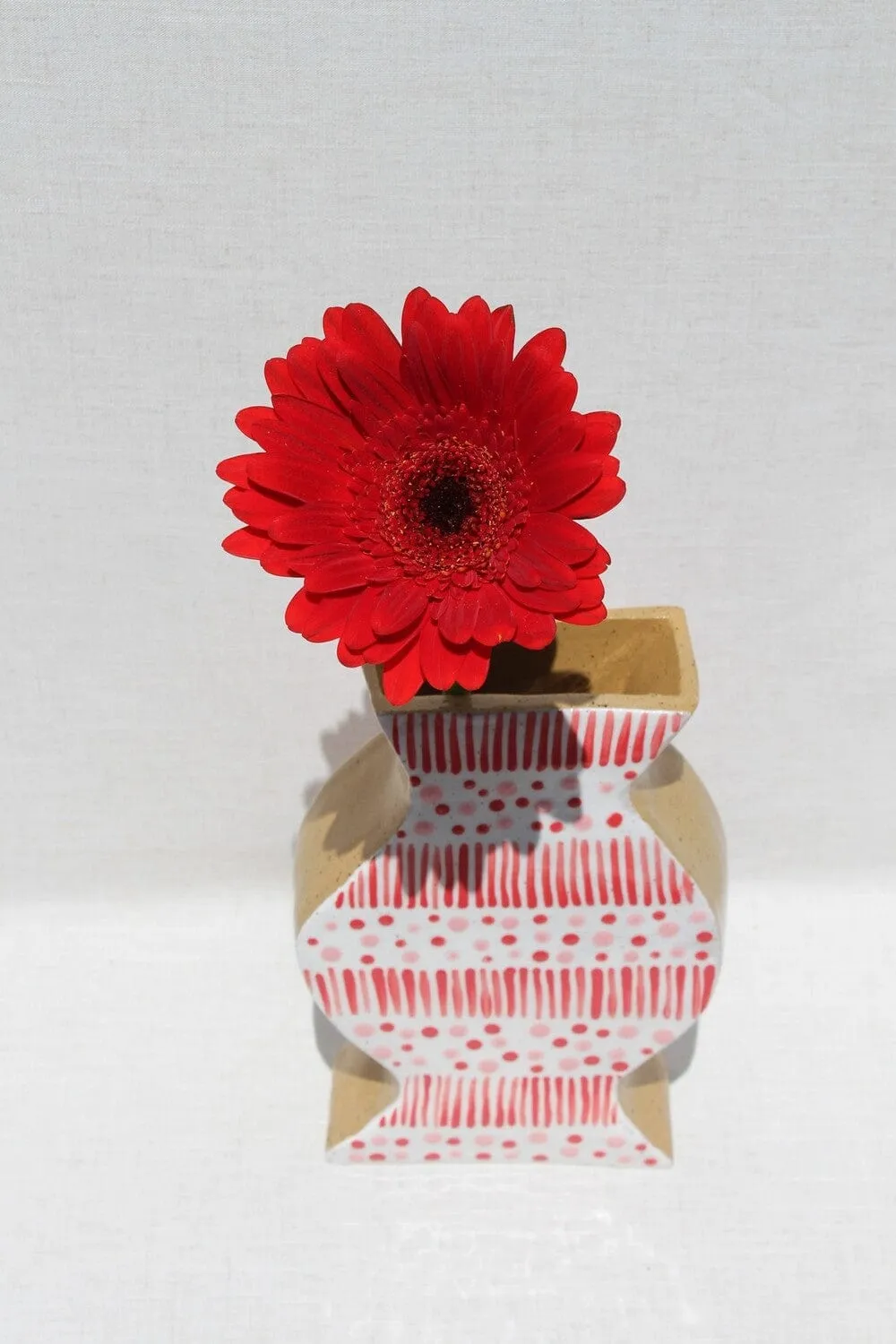 Dashing Red Vessel
