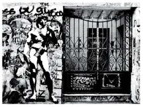 David with Machine Gun Silkscreen Print by Shepard Fairey- OBEY x Blek le Rat