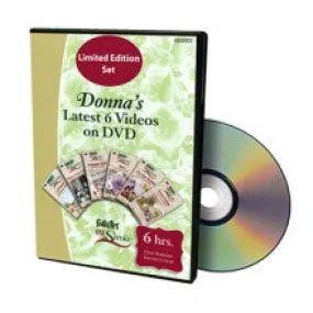 DDLATEST6 Donna's Lastest 6 Videos DVD Set