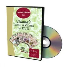 DDLATEST6 Donna's Lastest 6 Videos DVD Set