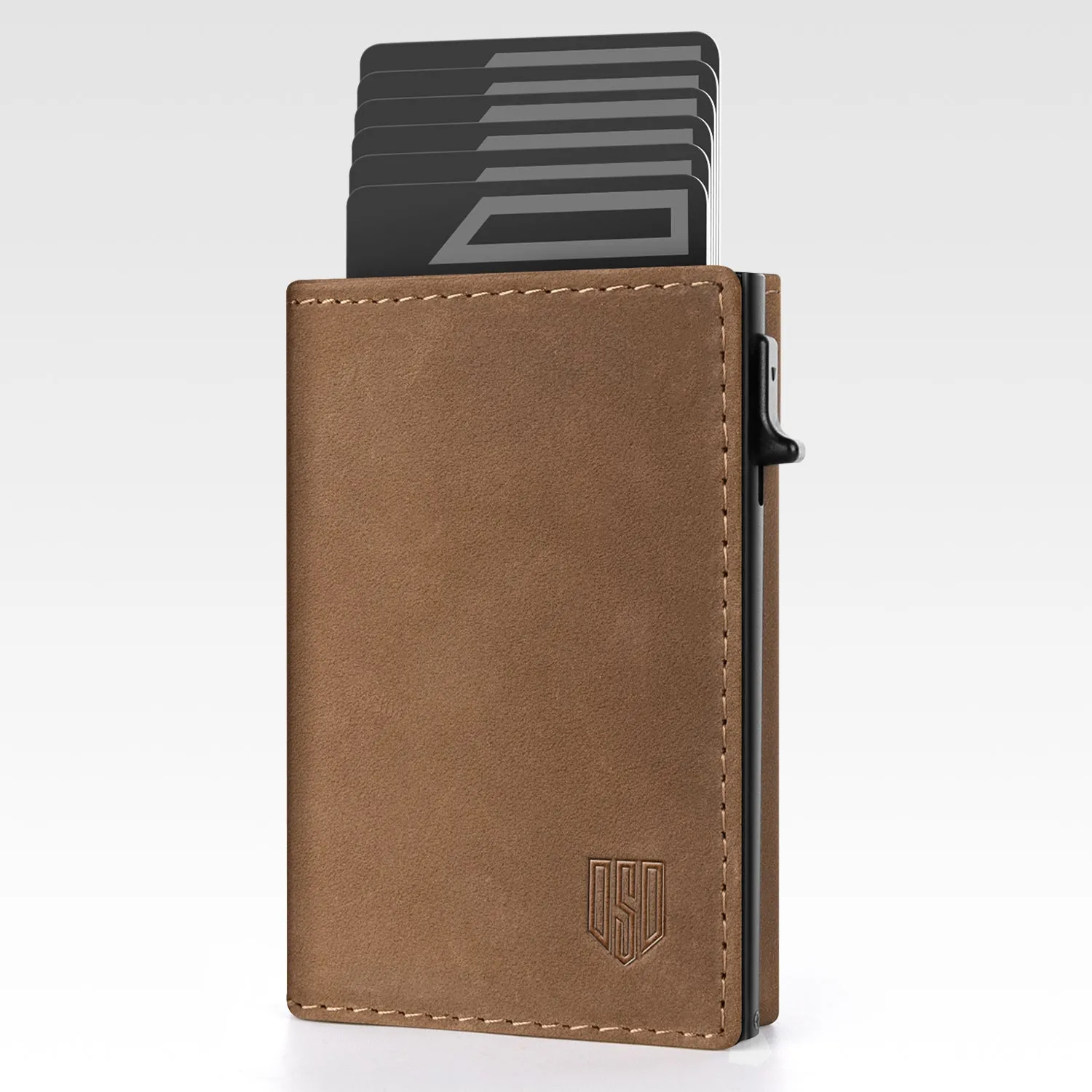 DDS IV - Leather Pop Up Credit Card Holder Wallet