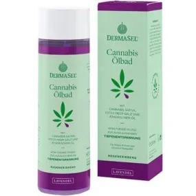DERMASEL cannabis oil bath lavender limited edition 250 ml