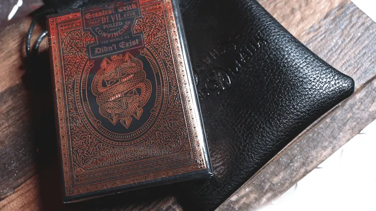 Devil's in the Details - Rose Gold in Leather Pouch