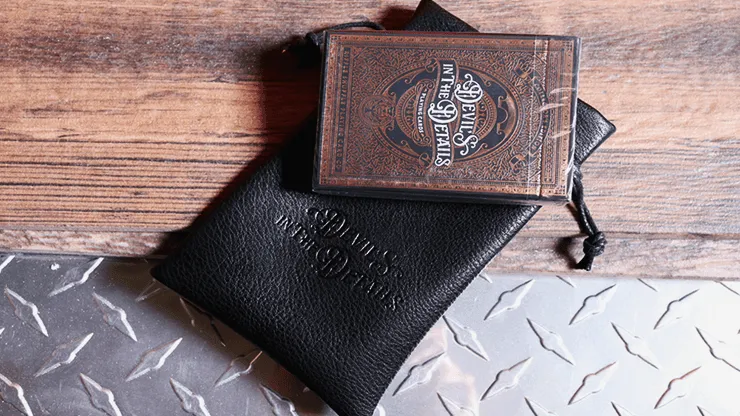 Devil's in the Details - Rose Gold in Leather Pouch