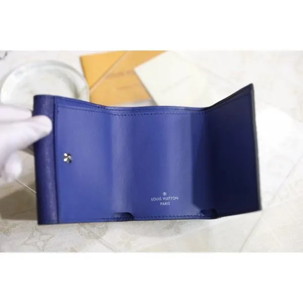 Discovery Compact Wallet M67620 Navy Blue  Collection