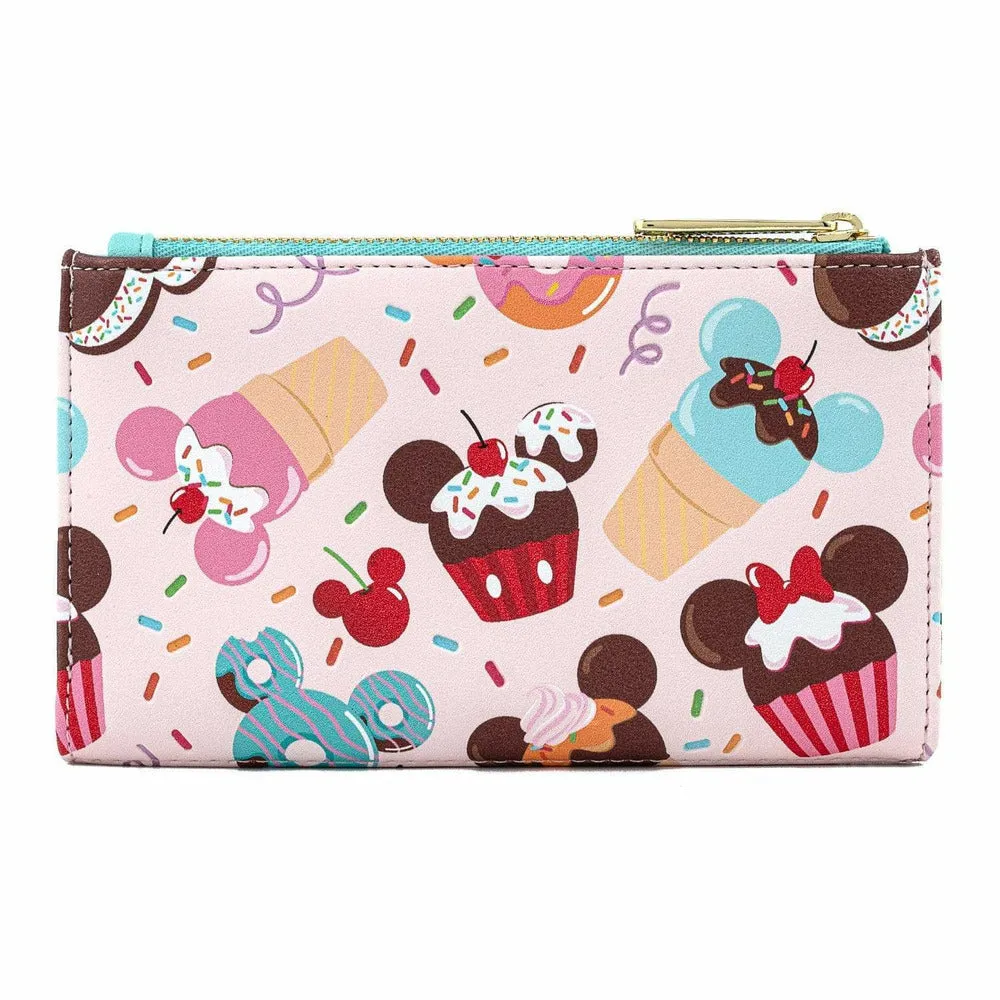 DISNEY MICKEY AND MINNIE SWEETS FLAP WALLET