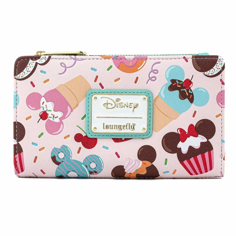 DISNEY MICKEY AND MINNIE SWEETS FLAP WALLET