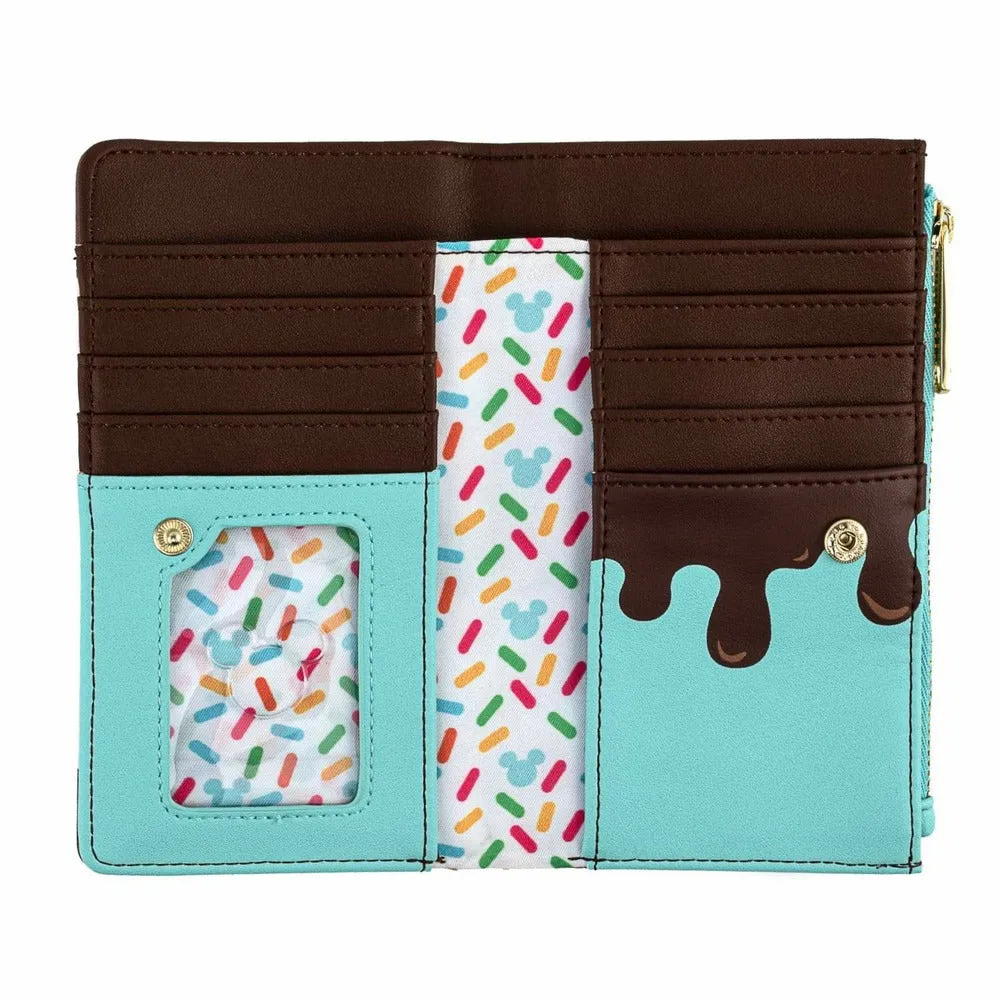 DISNEY MICKEY AND MINNIE SWEETS FLAP WALLET