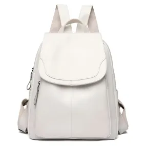 Dorina Bag - Vintage Leder Reise- und Schulrucksack für Frauen