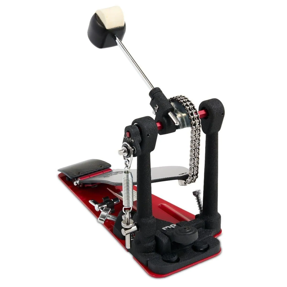 DW DWCP5050AD4C 50th Anniversary Limited Edition 5000 Series Carbon Fiber Single Pedal
