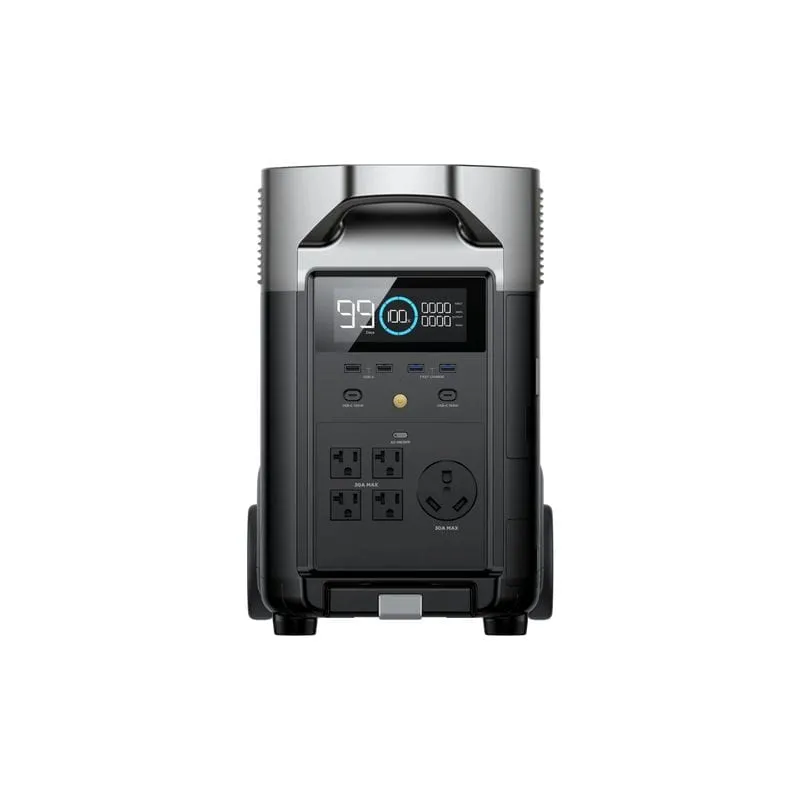 EcoFlow DELTA Pro Solar Generator   3x 400W Solar Panels