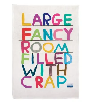Fancy Room Tea Towel x David Shrigley