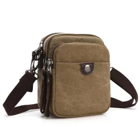 Fashionable Mobile Utility Phone Bag - Khaki