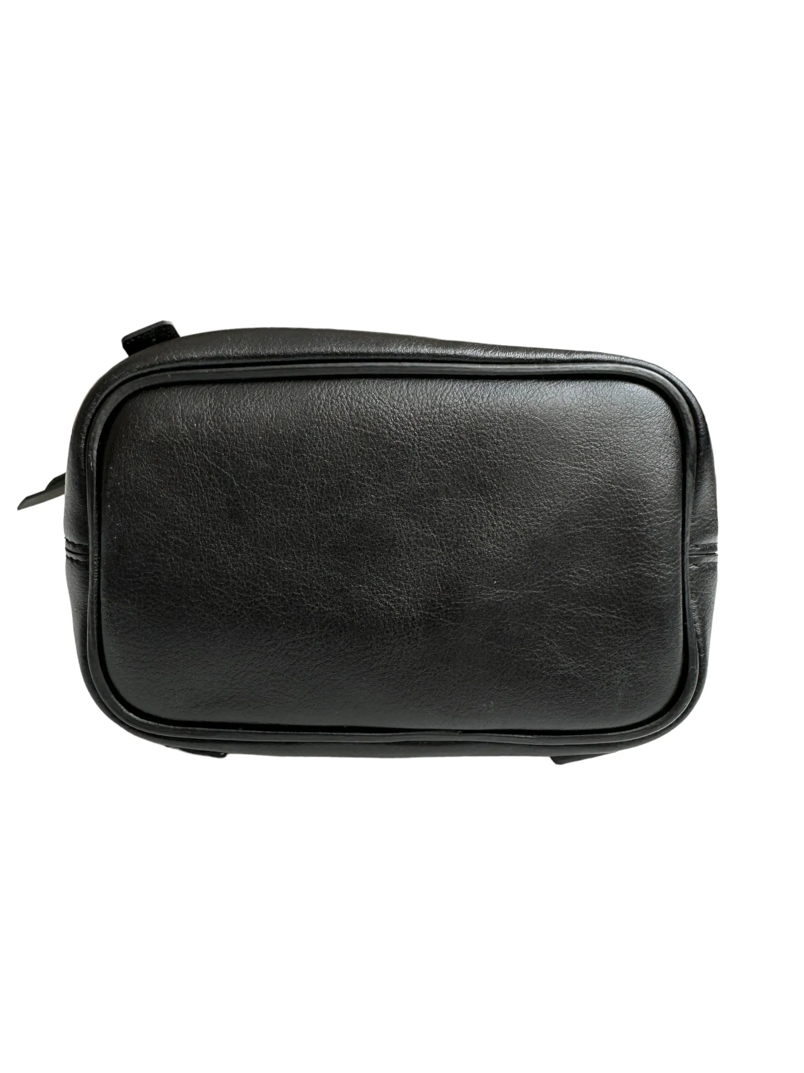 Faye Black Leather Mini Convertible Bag