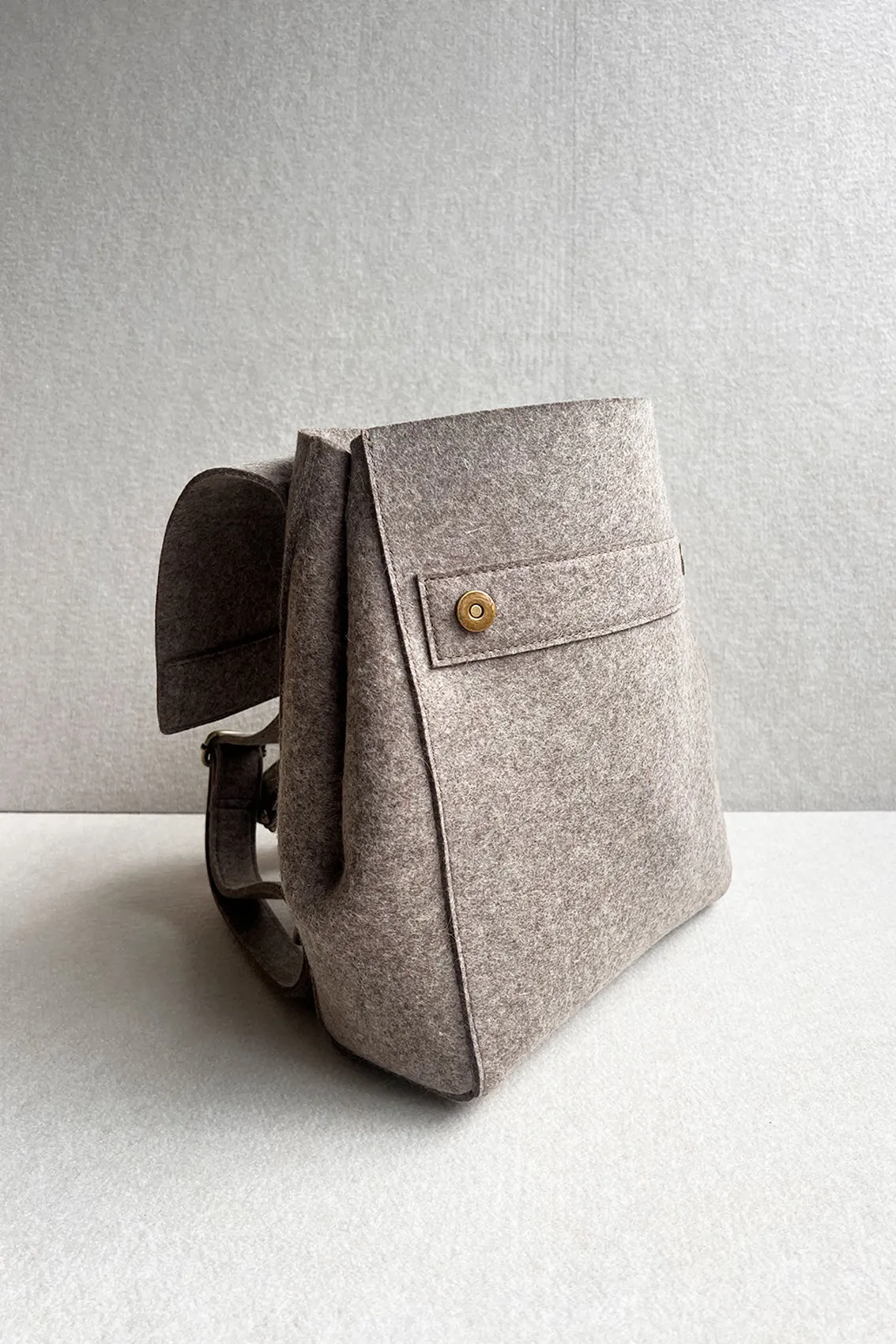 Felted Backpack Alpaca-Wool